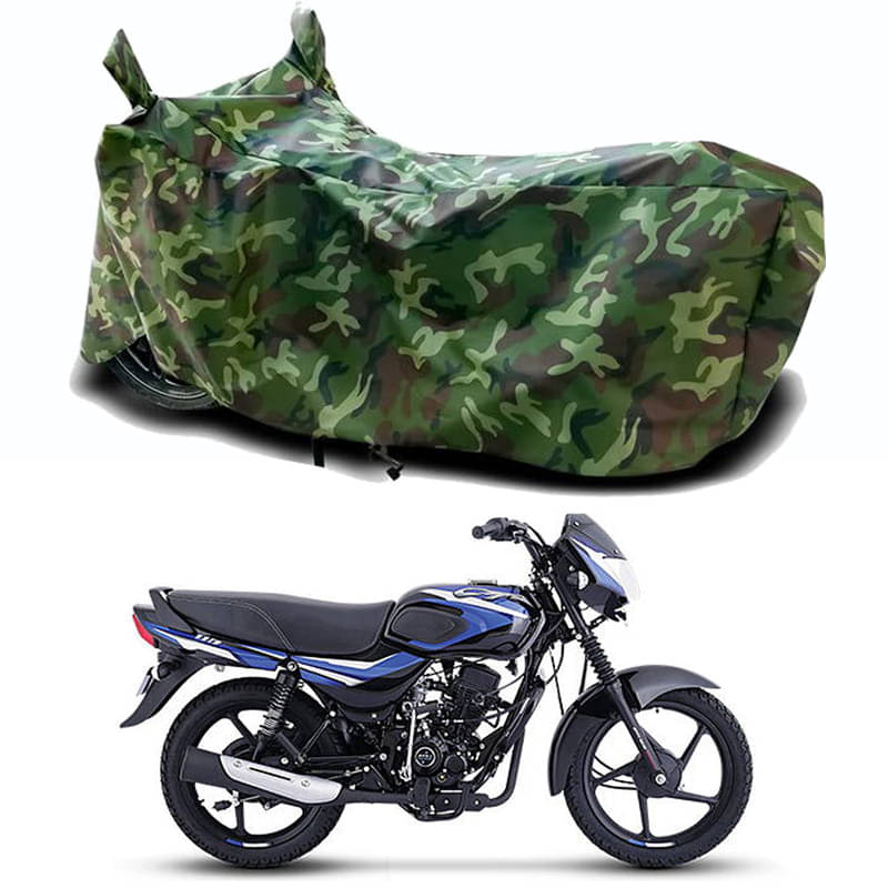 Gali Bazar Bike Body Cover for Bajaj CT 110 (Pack of 1 ) , Jungle Gali Bazar Bike Body Cover for Bajaj CT 110 (Pack of 1 ) , Jungle