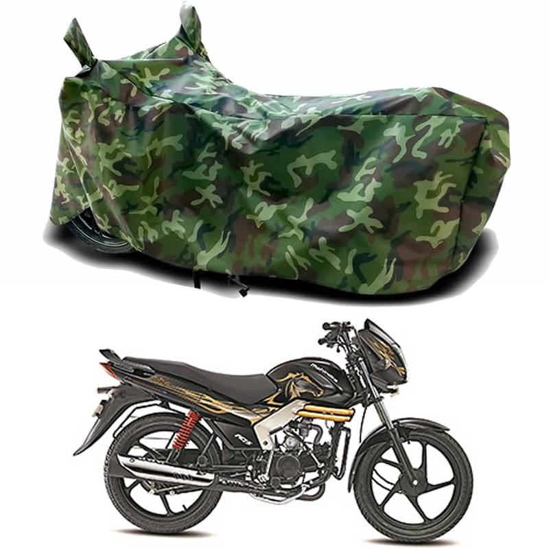 Gali Bazar Bike Body Cover for Mahindra Centuro Mirzya (Pack of 1 ) , Jungle Gali Bazar Bike Body Cover for Mahindra Centuro Mirzya (Pack of 1 ) , Jungle