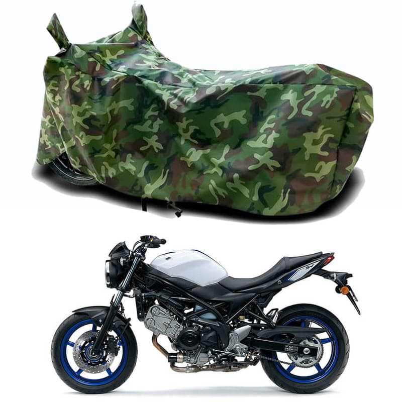 Gali Bazar Bike Body Cover for Suzuki SV650 (Pack of 1 ) , Jungle Gali Bazar Bike Body Cover for Suzuki SV650 (Pack of 1 ) , Jungle