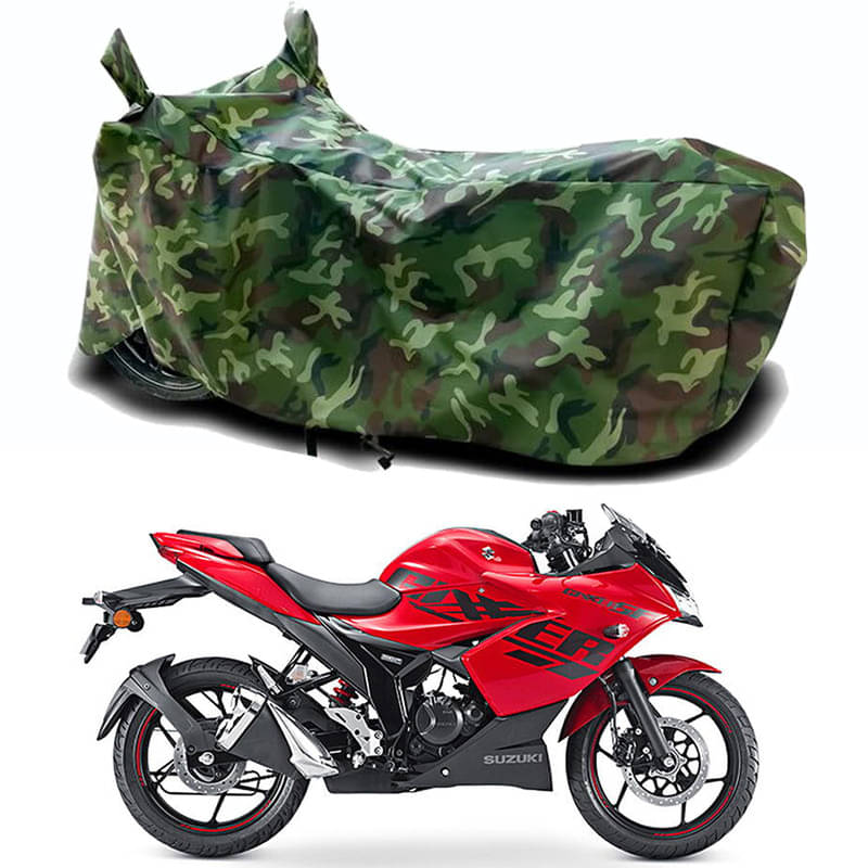 Gali Bazar Bike Body Cover for Suzuki Gixxer SF 250 BS6 (Pack of 1 ) , Jungle Gali Bazar Bike Body Cover for Suzuki Gixxer SF 250 BS6 (Pack of 1 ) , Jungle