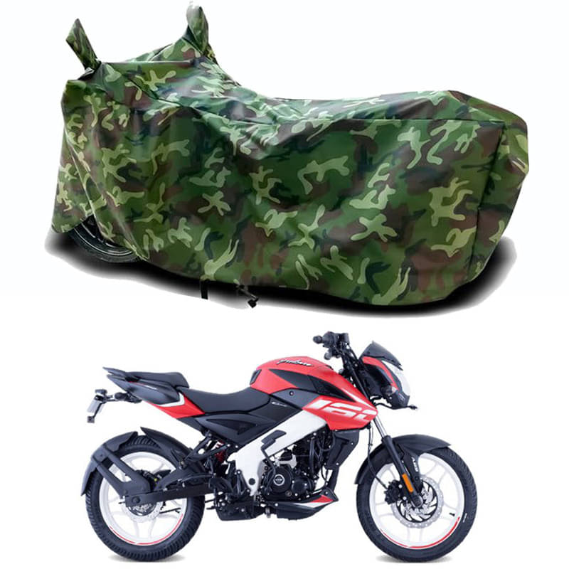 Gali Bazar Bike Body Cover for Bajaj Pulsar NS160 (Pack of 1 ) , Jungle Gali Bazar Bike Body Cover for Bajaj Pulsar NS160 (Pack of 1 ) , Jungle