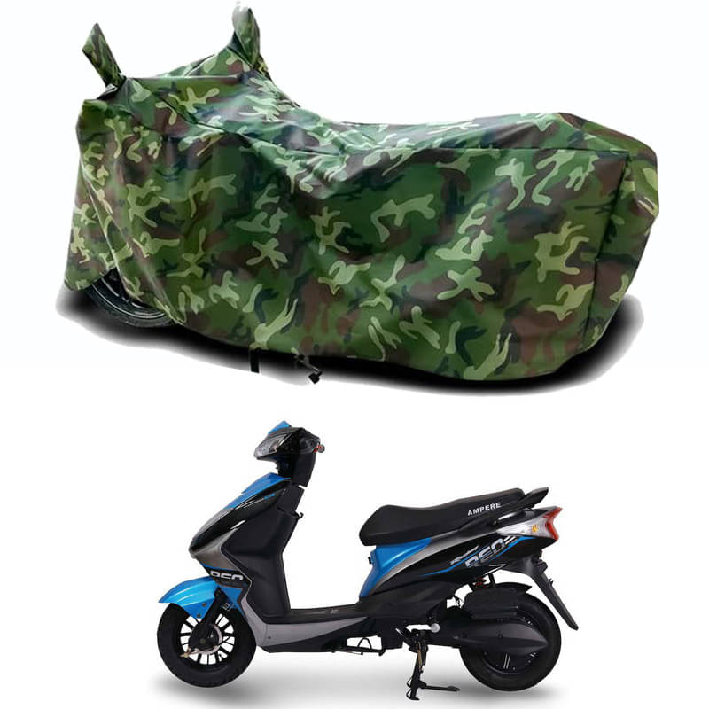 Gali Bazar Bike Body Cover for Ampere Reo (Pack of 1 ) , Jungle Gali Bazar Bike Body Cover for Ampere Reo (Pack of 1 ) , Jungle