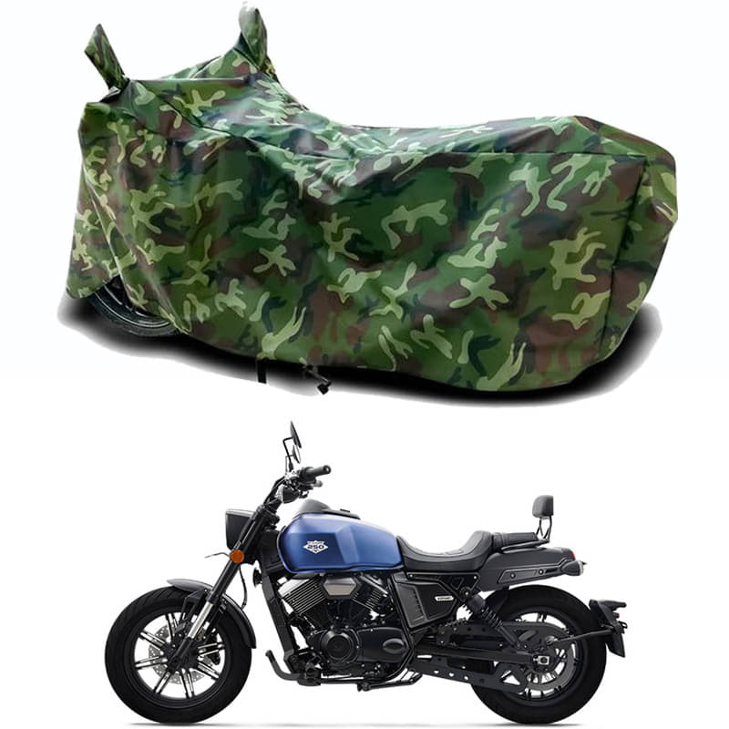 Gali Bazar Bike Body Cover for Keeway K-Light 250V Matte (Pack of 1 ) , Jungle Gali Bazar Bike Body Cover for Keeway K-Light 250V Matte (Pack of 1 ) , Jungle