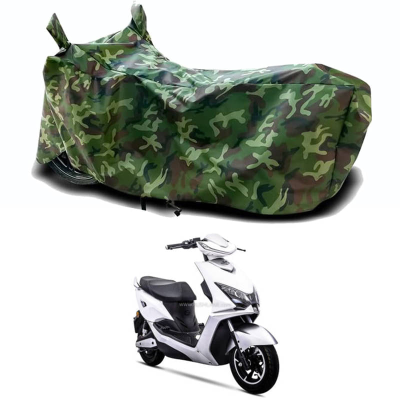 Gali Bazar Bike Body Cover for Kinetic Green Zing (Pack of 1 ) , Jungle Gali Bazar Bike Body Cover for Kinetic Green Zing (Pack of 1 ) , Jungle