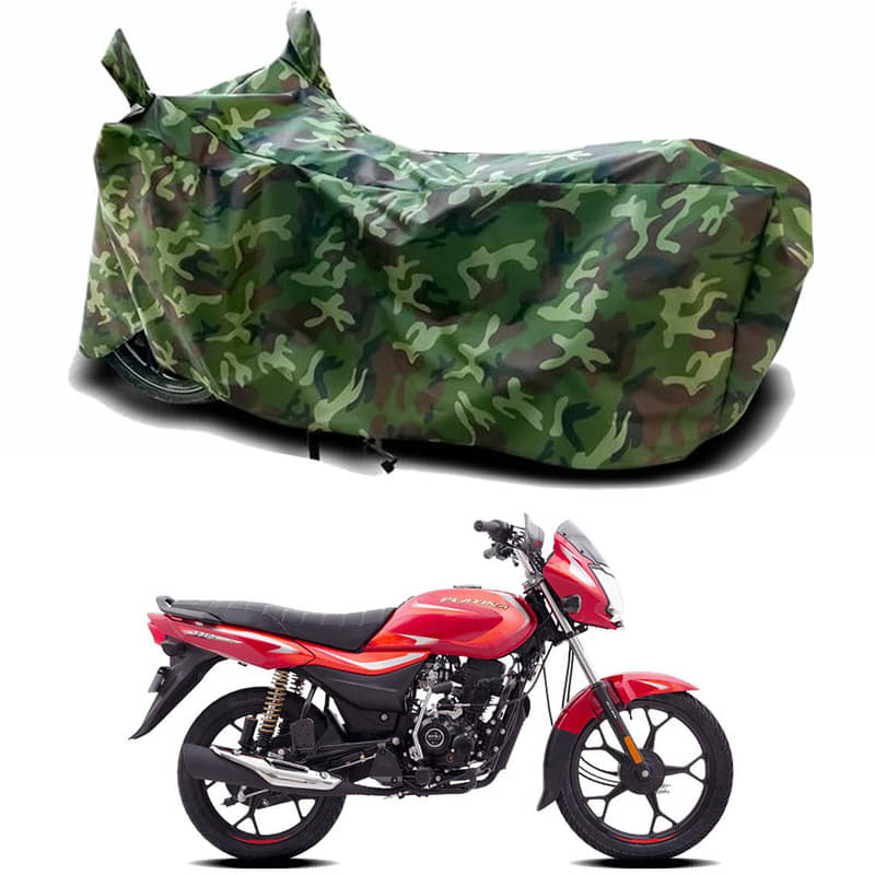 Gali Bazar Bike Body Cover for Bajaj Platina 110 ES Disc (Pack of 1 ) , Jungle Gali Bazar Bike Body Cover for Bajaj Platina 110 ES Disc (Pack of 1 ) , Jungle
