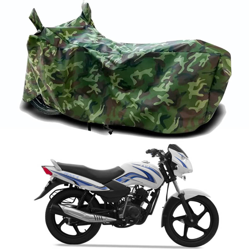 Gali Bazar Bike Body Cover for TVS Sport (Pack of 1 ) , Jungle Gali Bazar Bike Body Cover for TVS Sport (Pack of 1 ) , Jungle