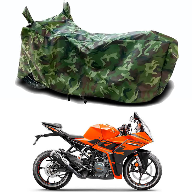 Gali Bazar Bike Body Cover for KTM 2022 RC 390 GP Edition (Pack of 1 ) , Jungle Gali Bazar Bike Body Cover for KTM 2022 RC 390 GP Edition (Pack of 1 ) , Jungle