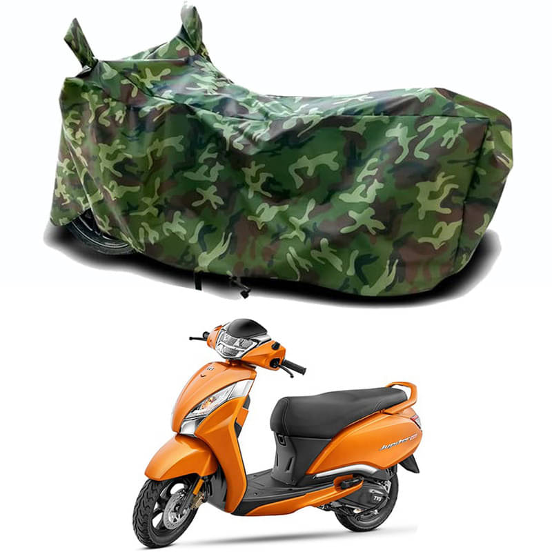 Gali Bazar Bike Body Cover for TVS Jupiter 125 Drum (Pack of 1 ) , Jungle Gali Bazar Bike Body Cover for TVS Jupiter 125 Drum (Pack of 1 ) , Jungle