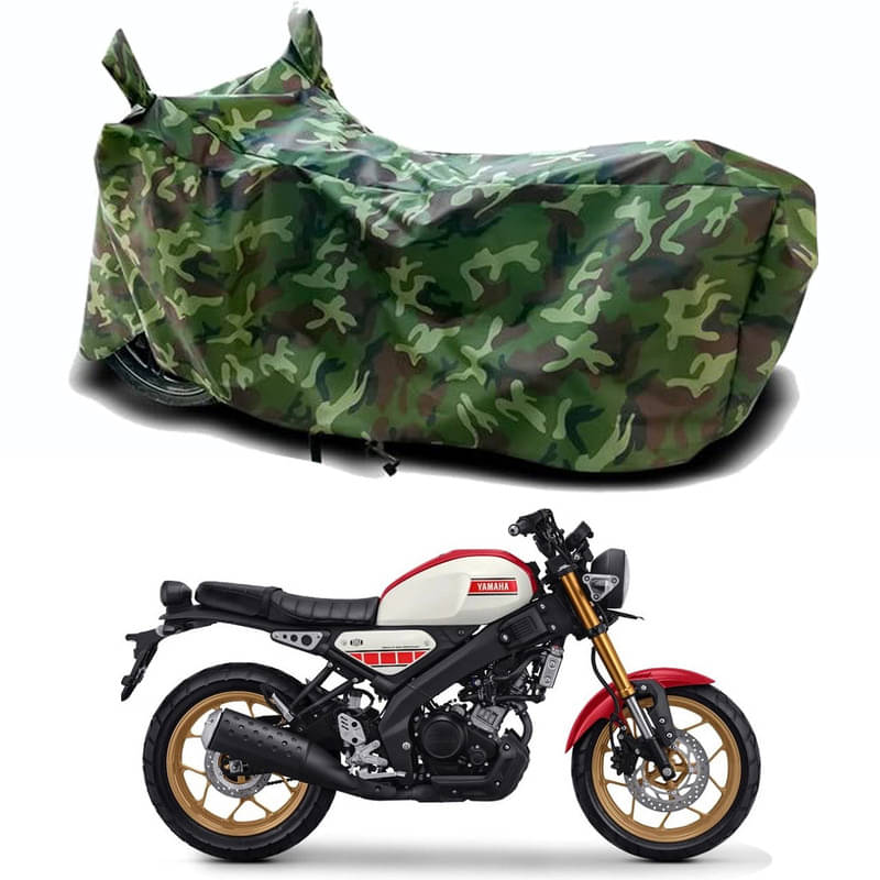 Gali Bazar Bike Body Cover for Yamaha XSR155 (Pack of 1 ) , Jungle Gali Bazar Bike Body Cover for Yamaha XSR155 (Pack of 1 ) , Jungle