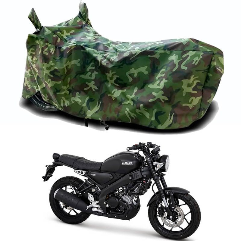 Gali Bazar Bike Body Cover for Yamaha XSR155 STD (Pack of 1 ) , Jungle Gali Bazar Bike Body Cover for Yamaha XSR155 STD (Pack of 1 ) , Jungle