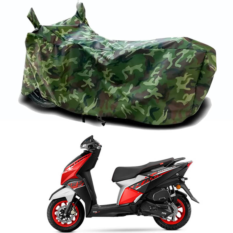     			Gali Bazar Bike Body Cover for TVS NTORQ 125 Race XP (Pack of 1 ) , Jungle