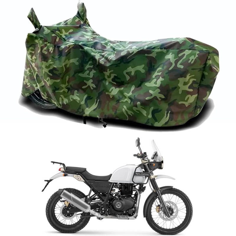 Gali Bazar Bike Body Cover for Royal Enfie Himalayan (Pack of 1 ) , Jungle Gali Bazar Bike Body Cover for Royal Enfie Himalayan (Pack of 1 ) , Jungle