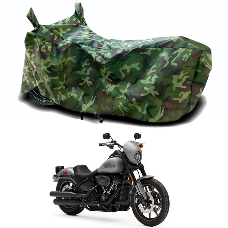 Gali Bazar Bike Body Cover for Harley Davidson ( Pack of 1 ) , Jungle Gali Bazar Bike Body Cover for Harley Davidson ( Pack of 1 ) , Jungle