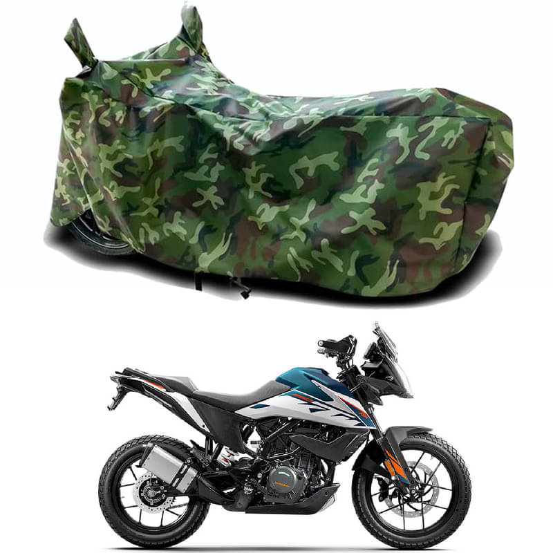 Gali Bazar Bike Body Cover for KTM 250 Adventure STD (Pack of 1 ) , Jungle Gali Bazar Bike Body Cover for KTM 250 Adventure STD (Pack of 1 ) , Jungle