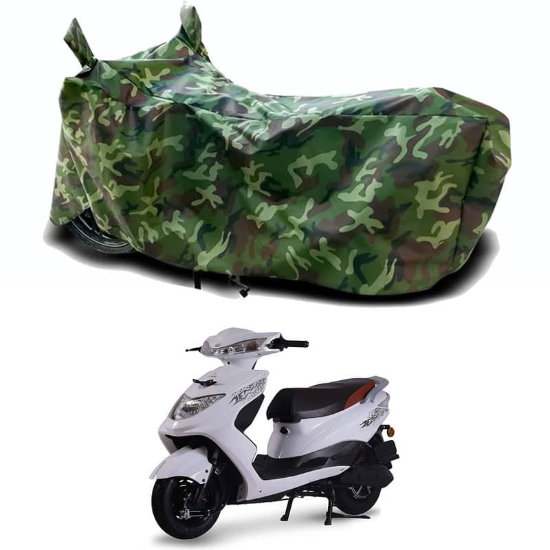 Gali Bazar Bike Body Cover for Ampere Zeal EX (Pack of 1 ) , Jungle Gali Bazar Bike Body Cover for Ampere Zeal EX (Pack of 1 ) , Jungle