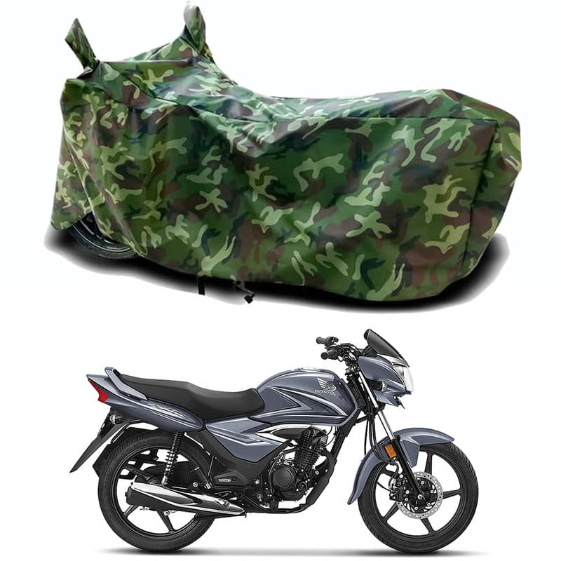 Gali Bazar Bike Body Cover for Honda Shine Disc (Pack of 1 ) , Jungle Gali Bazar Bike Body Cover for Honda Shine Disc (Pack of 1 ) , Jungle