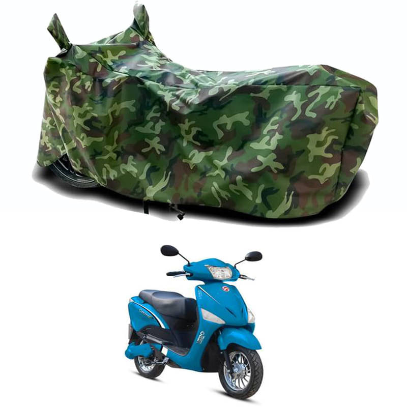 Gali Bazar Bike Body Cover for Ampere Magnus EX (Pack of 1 ) , Jungle Gali Bazar Bike Body Cover for Ampere Magnus EX (Pack of 1 ) , Jungle