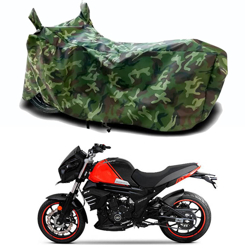 Gali Bazar Bike Body Cover for Mahindra Mojo 300 (Pack of 1 ) , Jungle Gali Bazar Bike Body Cover for Mahindra Mojo 300 (Pack of 1 ) , Jungle
