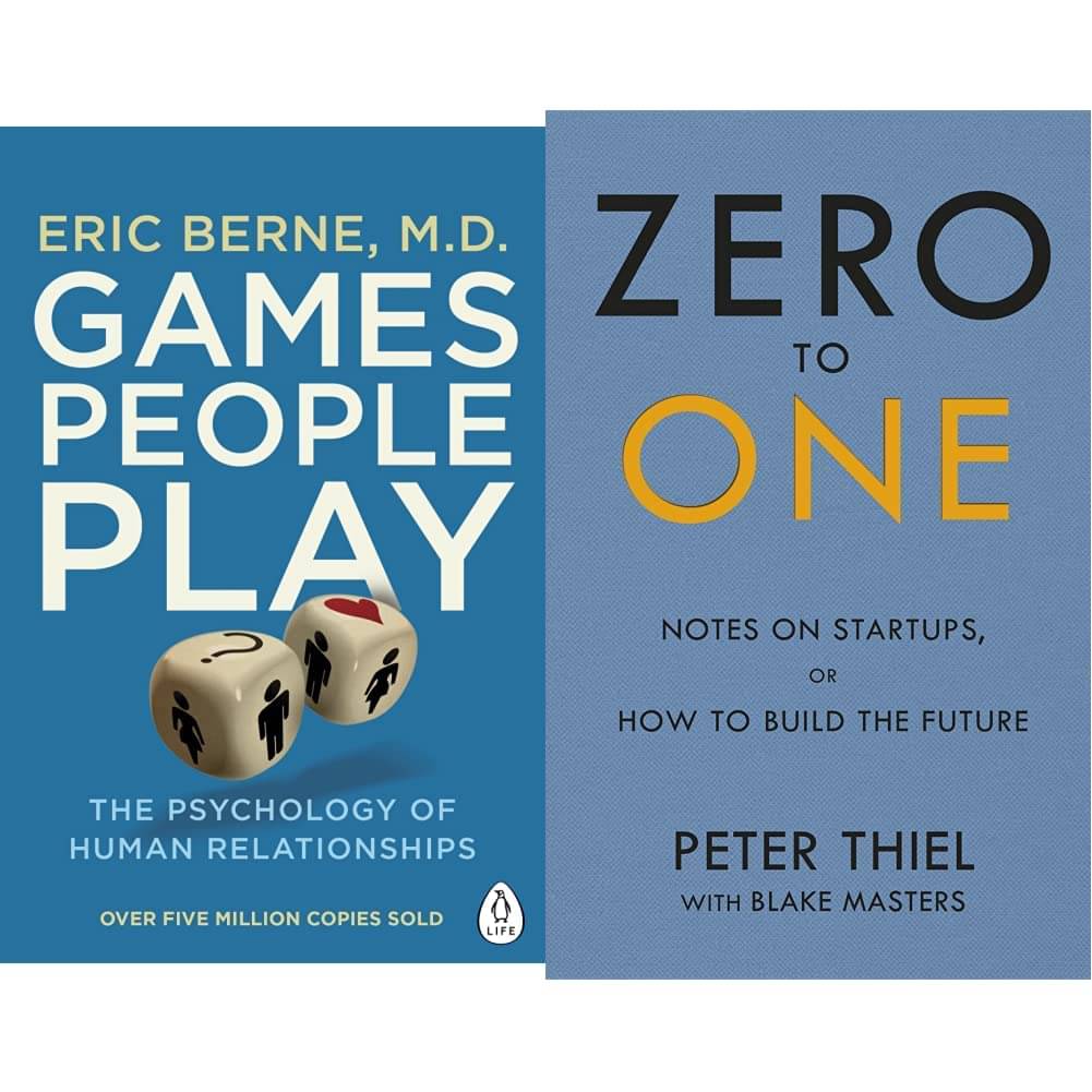     			Games People Play & Zero to One ( Combo)
