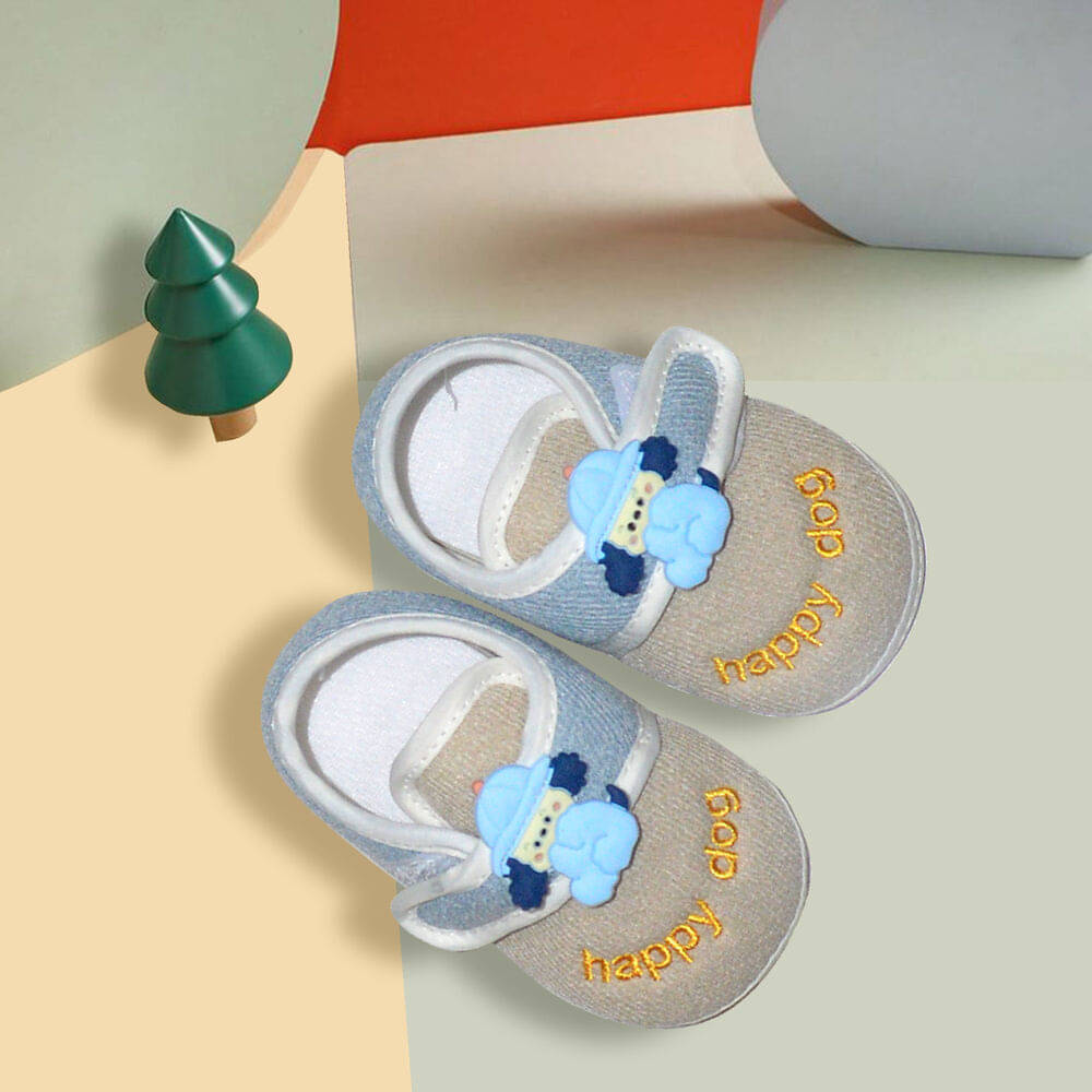     			HONOR YOUR HOME - Brown Booties For Baby Boy & Baby Girl 6-9 Months ( Pack of 1 )