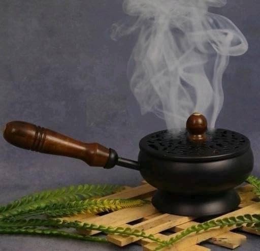     			Heaven Decor Aromatic Burner,Dhoop Mogra,Natural,Rose,Tulsi 200 gm ( Pack of 1 )
