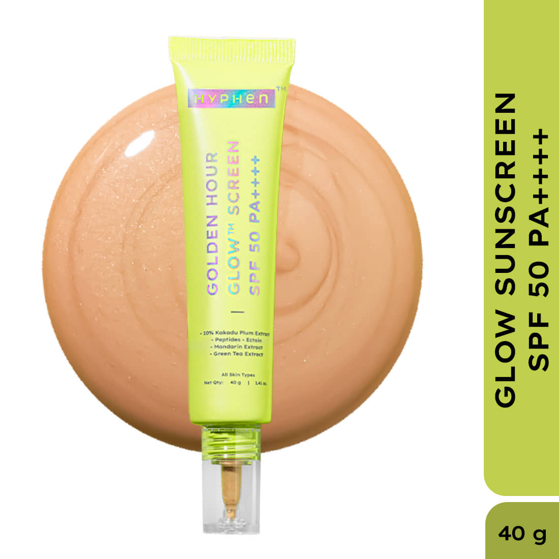 Hyphen Sunscreen Cream For All Skin Type ( Pack of 1 )