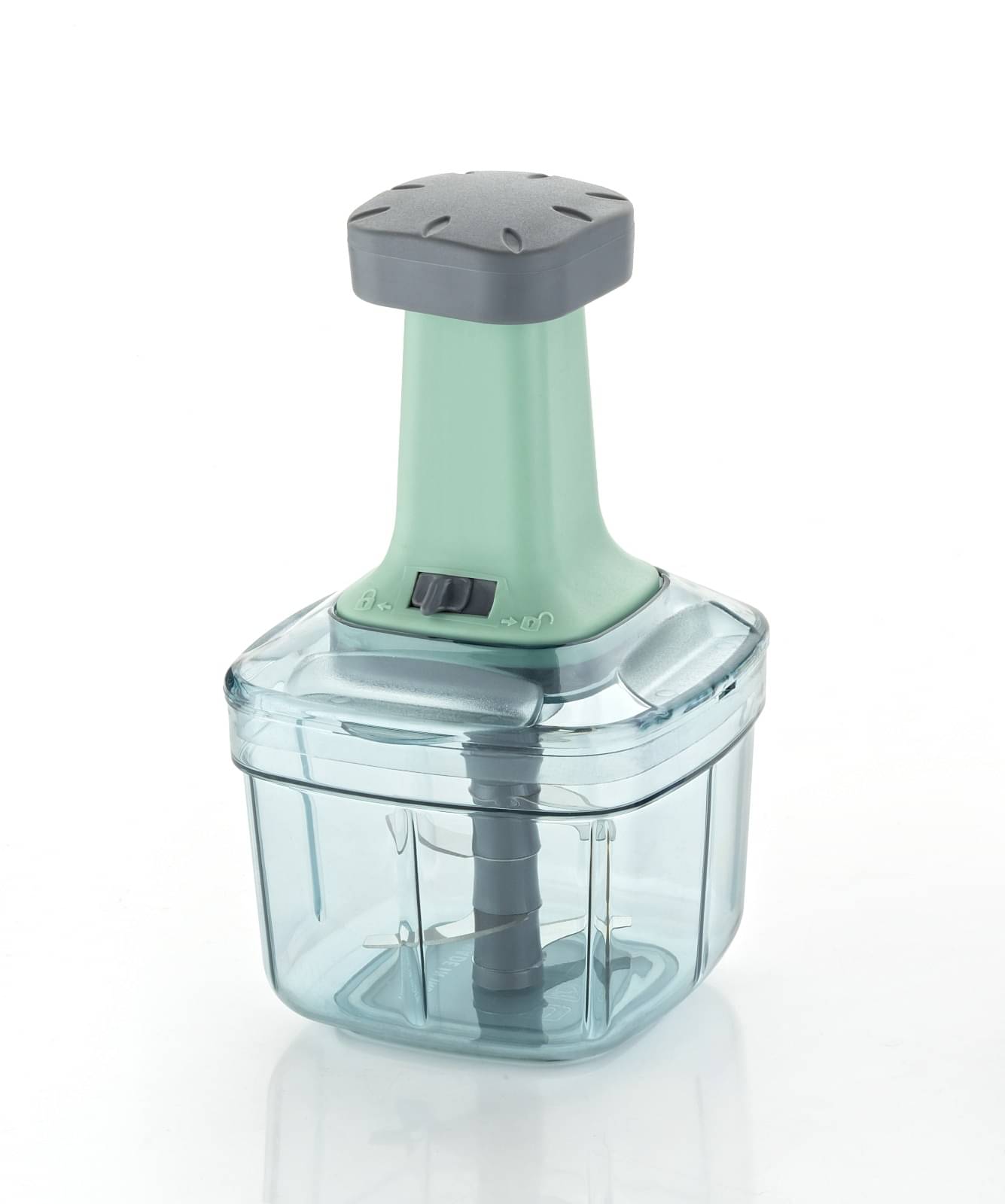     			Magicspoon Fruit & Vegetable Chopper with 4 Blades, 1000ml, Set of 1