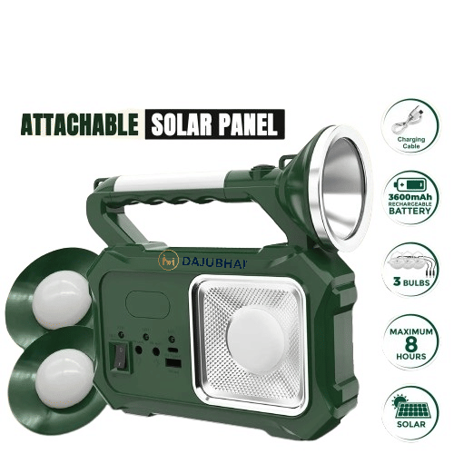 Mayra Above 50W Multicolor Emergency Light ( Pack of 1 )