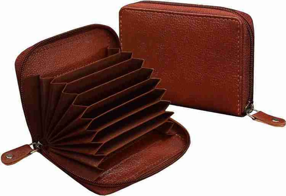     			PIRASO Leather Unisex Card Holder ( Pack of 1 )
