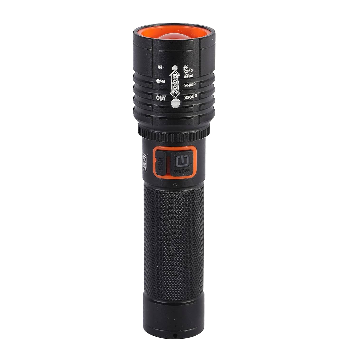     			TGS - 10W Rechargeable Flashlight Torch ( Pack of 1 )