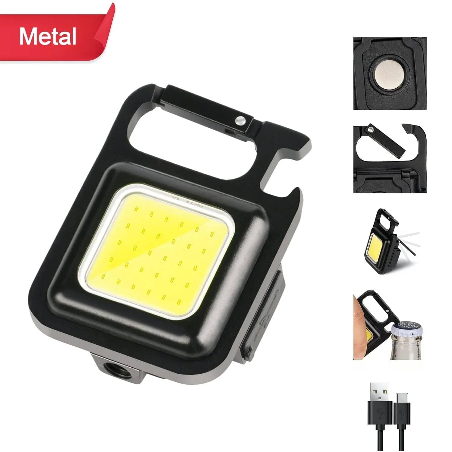     			TGS 3W Black Emergency Light ( Pack of 1 )