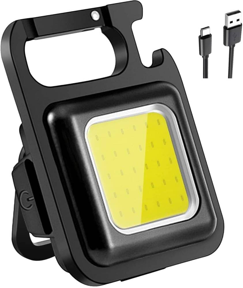     			TGS 3W Black Emergency Light ( Pack of 1 )