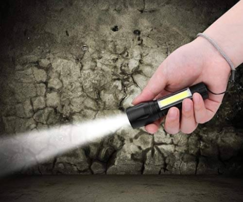     			TGS - 5W Rechargeable Flashlight Torch ( Pack of 1 )