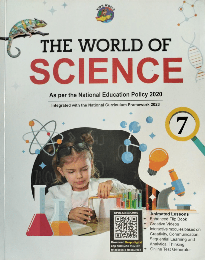     			THE WORLD OF SCIENCE CLASS 7