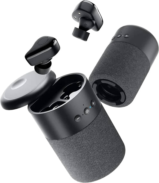     			Walrus WL-B-20-02 6 W Bluetooth Speaker Bluetooth V 5.0 with USB,SD card Slot,Call function Playback Time 4 hrs Black