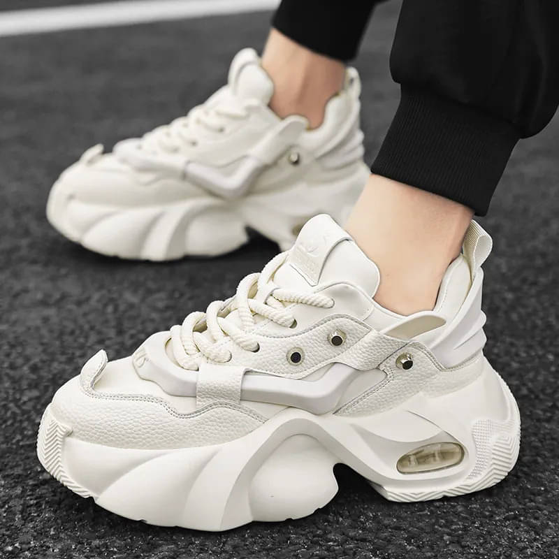     			Akiko Shadow Pulse X1 White Men's Sneakers