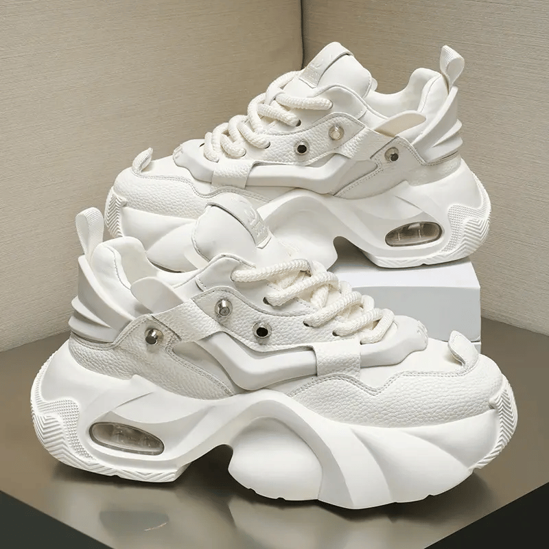     			Akiko Shadow Pulse X1 White Men's Sneakers