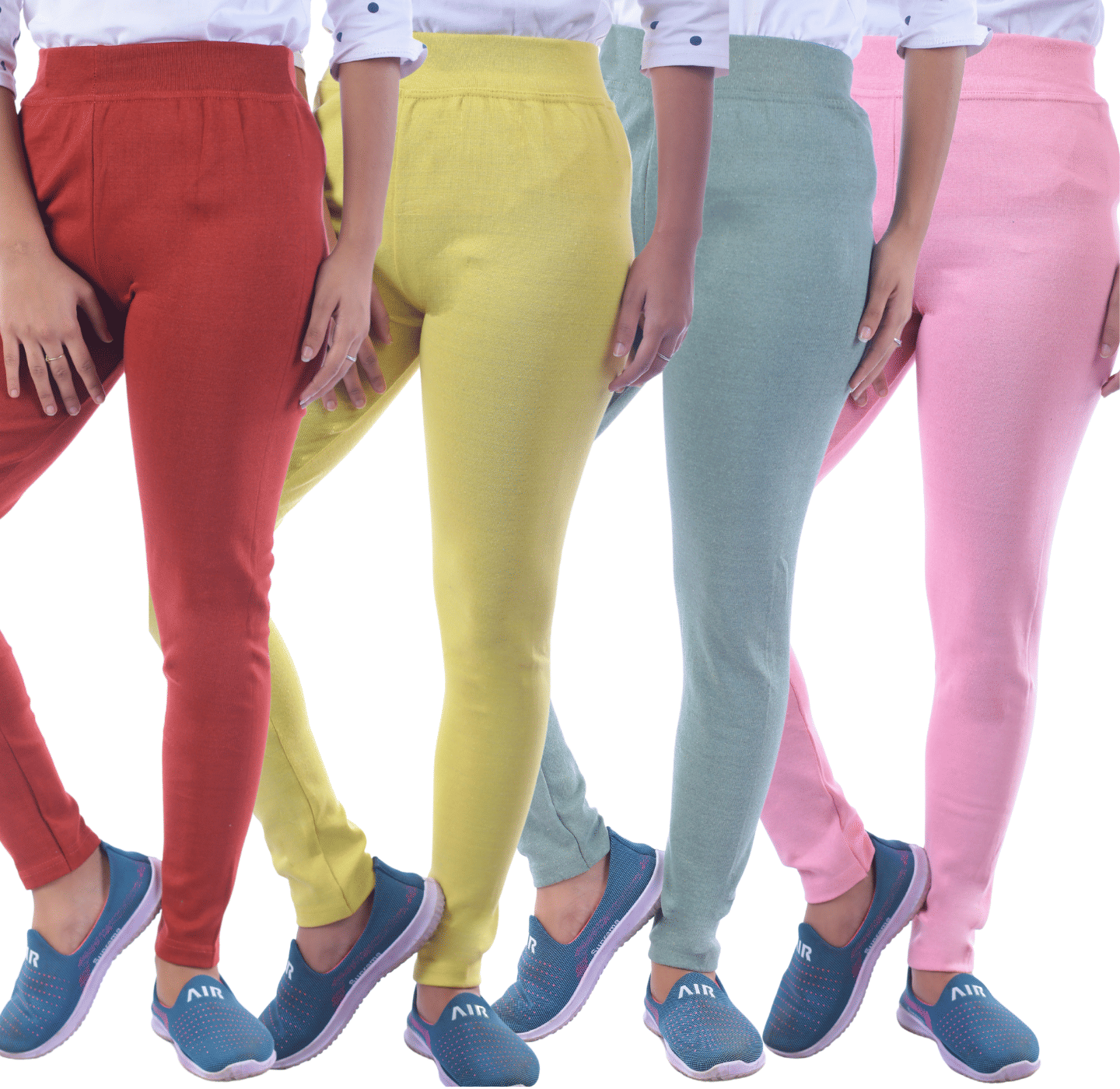     			KARARO Women Cotton Blend Skinny Fit Jegging