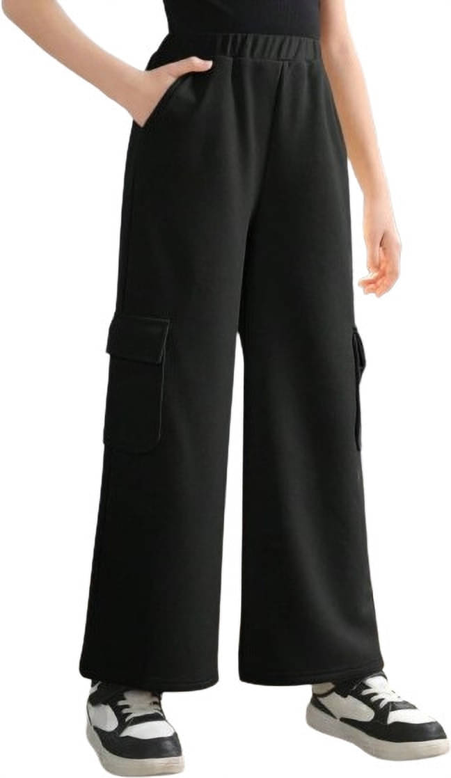     			LITTLE MEOW Pack of 1 Girls Cotton Blend Trackpants ( Colors )