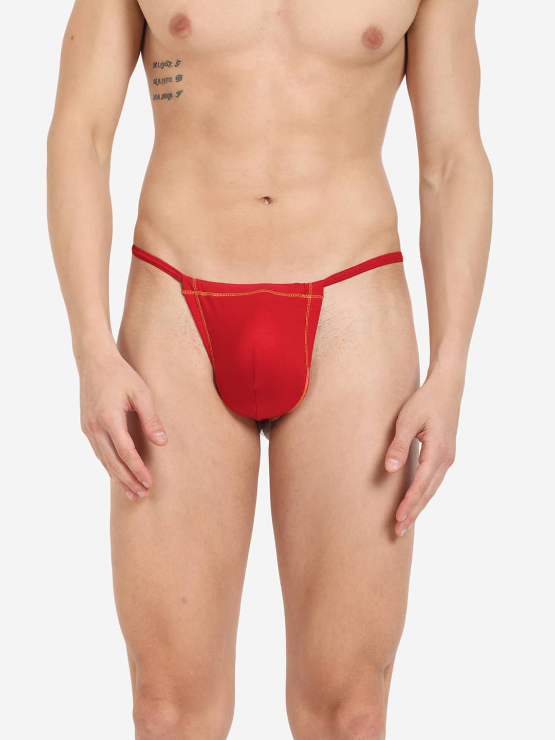 La Intimo Pack of 1 Lycra G-String For Men's ( Red ) La Intimo Pack of 1 Lycra G-String For Men's ( Red )