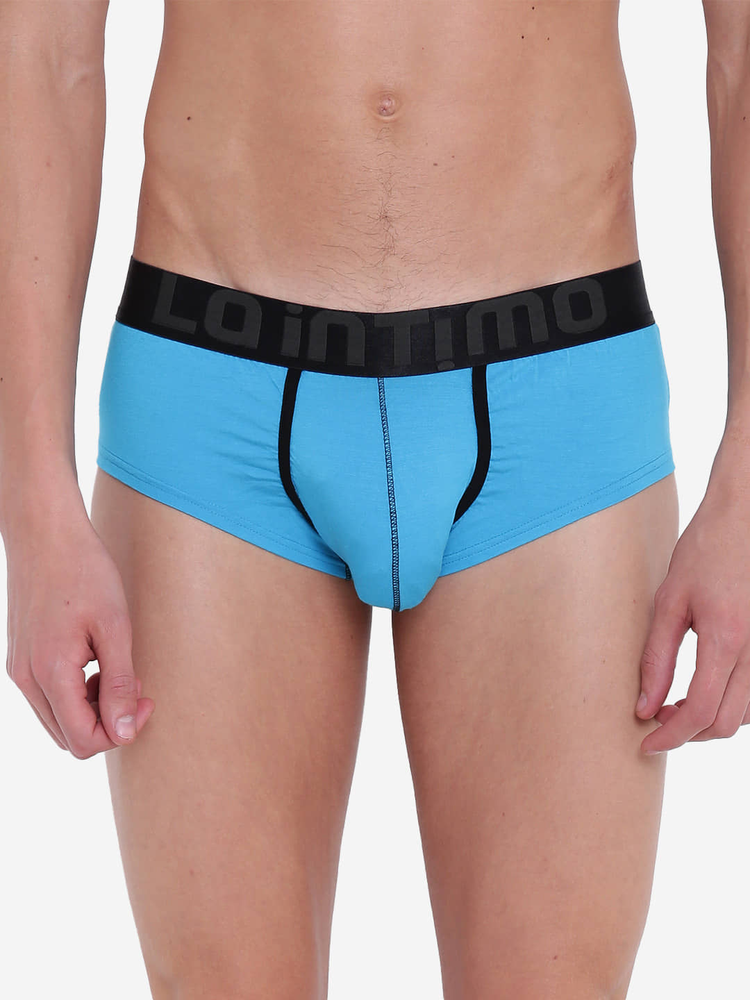 La Intimo Pack of 1 Modal Briefs For Men's ( Blue )