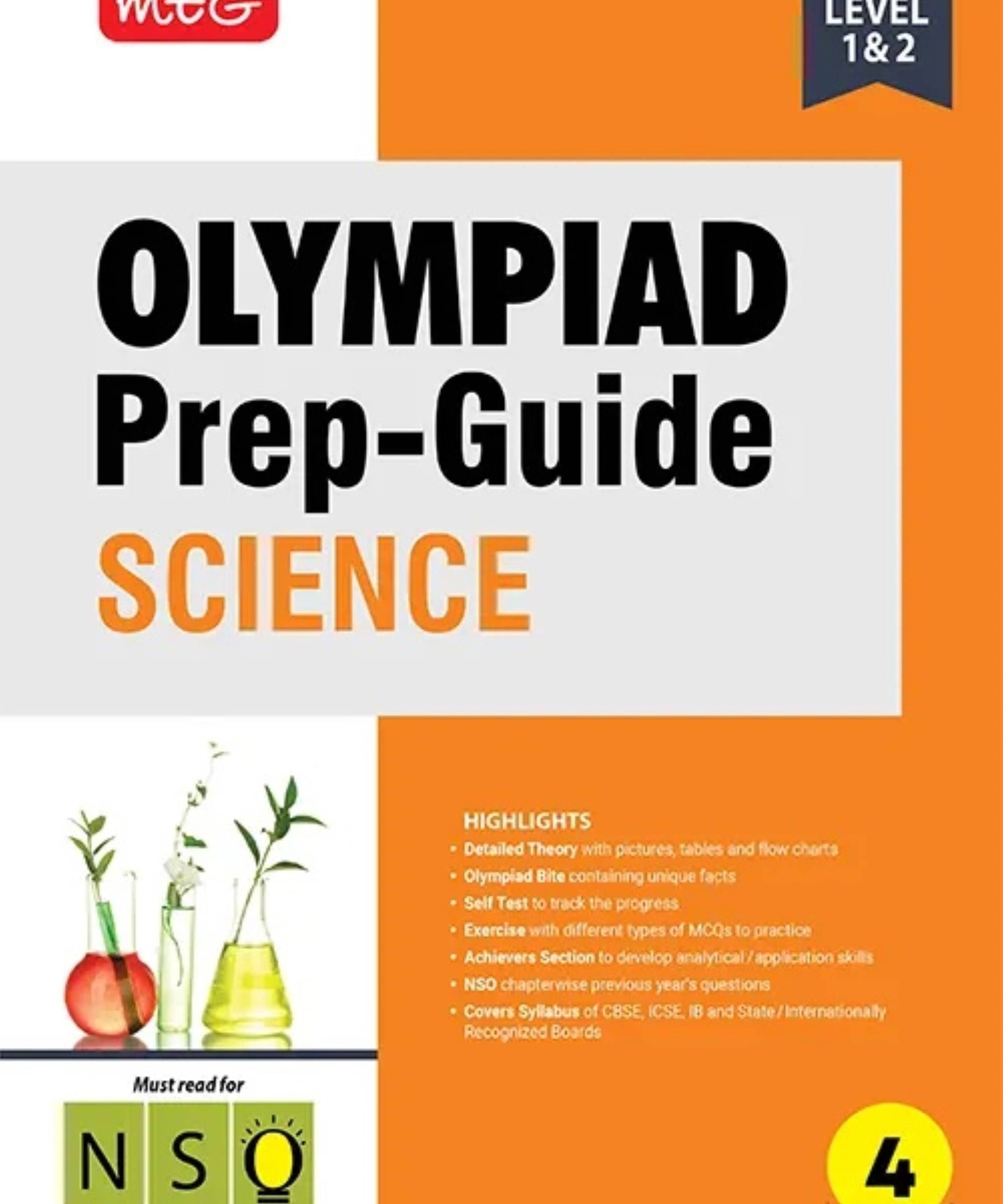 MTG Olympiad Prep-Guide Class 4 Science (NSO) - Detailed Theory, NSO Chapterwise Previous Years Questions with Self Test For SOF 2025-26 Exam MTG Olympiad Prep-Guide Class 4 Science (NSO) - Detailed Theory, NSO Chapterwise Previous Years Questions with Self Test For SOF 2025-26 Exam