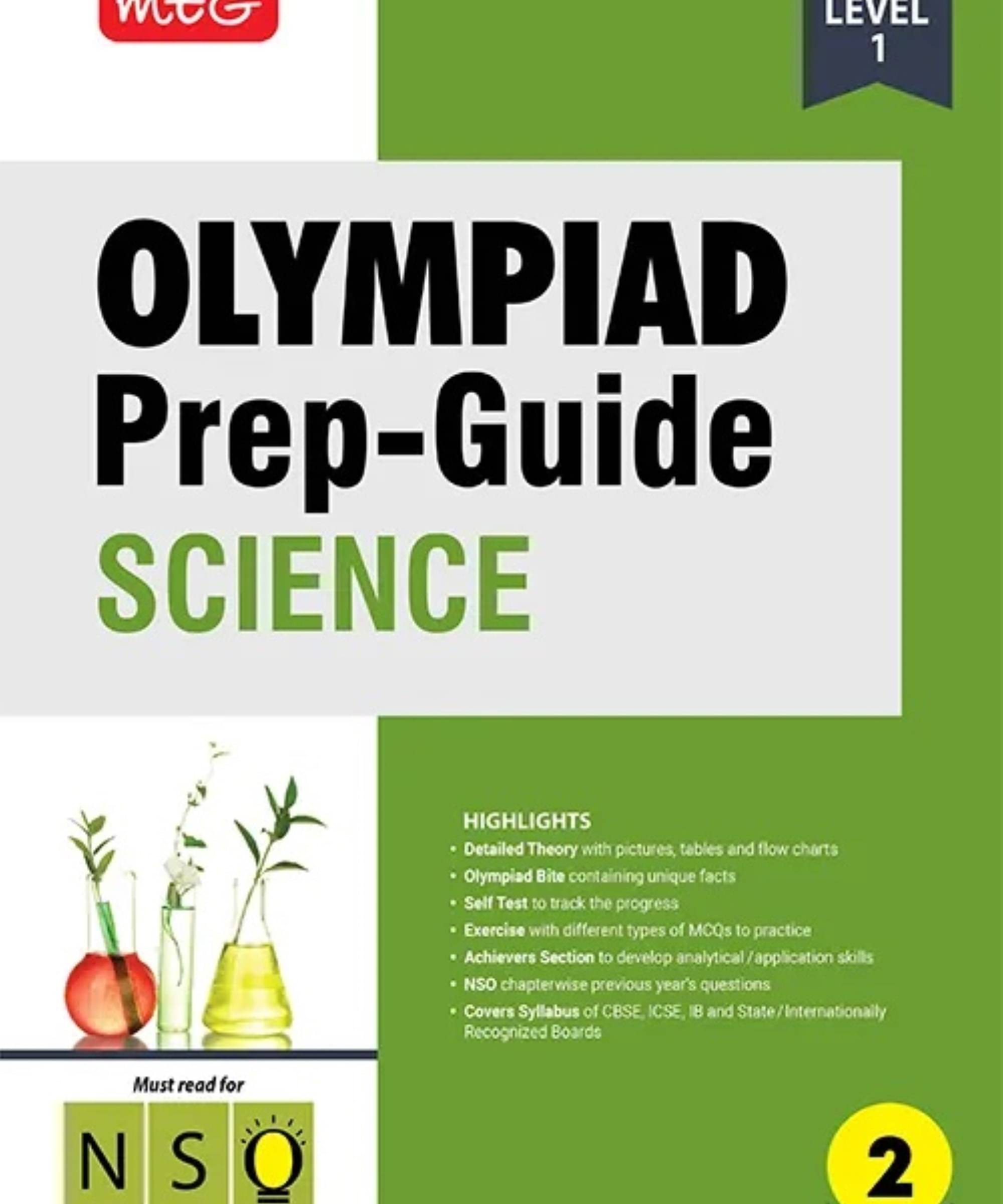 MTG Olympiad Prep-Guide Class 2 Science (NSO) - Detailed Theory, NSO Chapterwise Previous Years Questions with Self Test For SOF 2025-26 Exam MTG Olympiad Prep-Guide Class 2 Science (NSO) - Detailed Theory, NSO Chapterwise Previous Years Questions with Self Test For SOF 2025-26 Exam