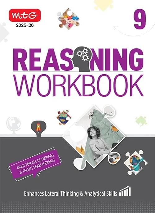     			MTG Olympiad Reasoning Workbook Class 9 - Enhances Lateral Thinking & Analytical Skills | Must For SOF & All Olympiad & Talent Search Exam 2025-26