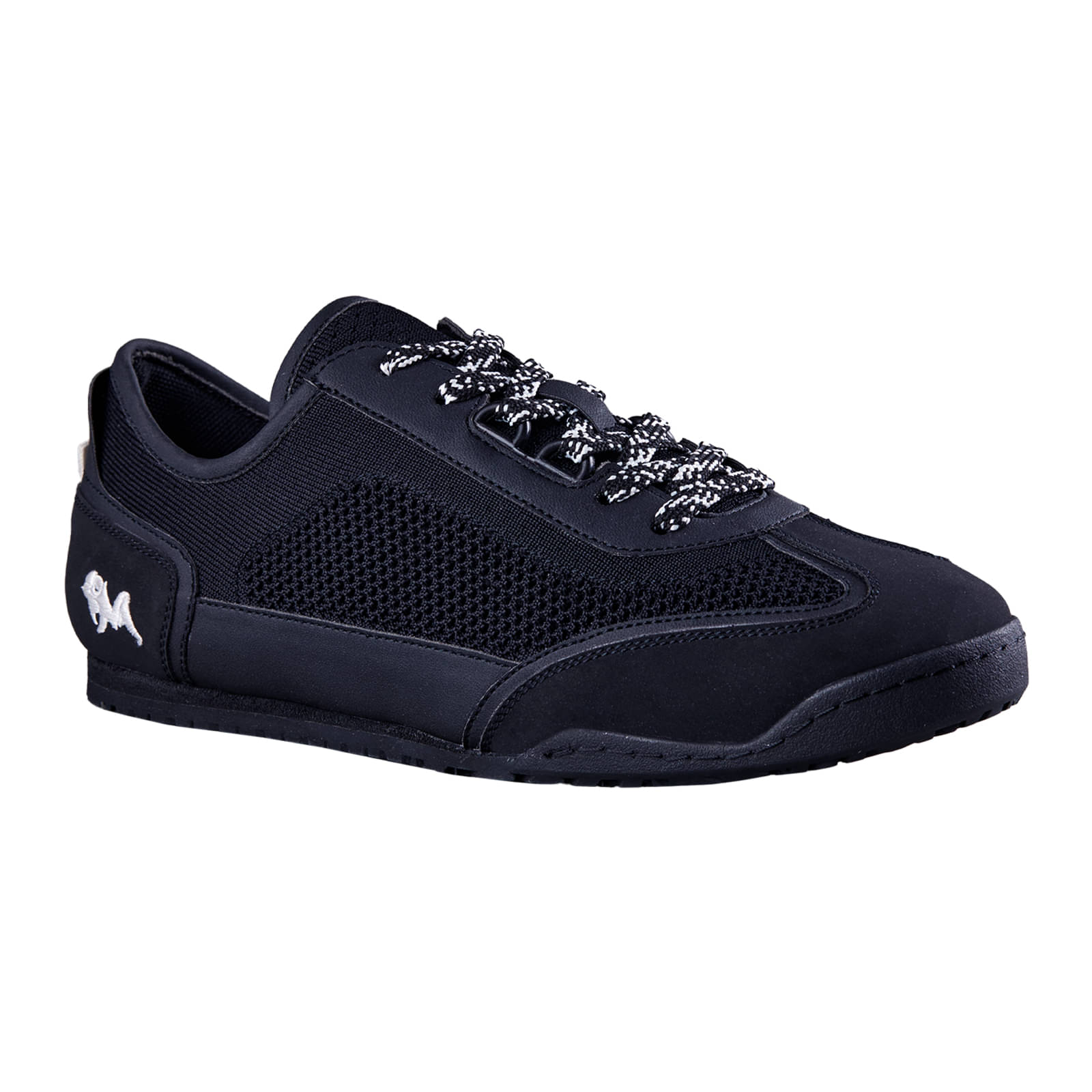     			Neemans Black Men's Sneakers