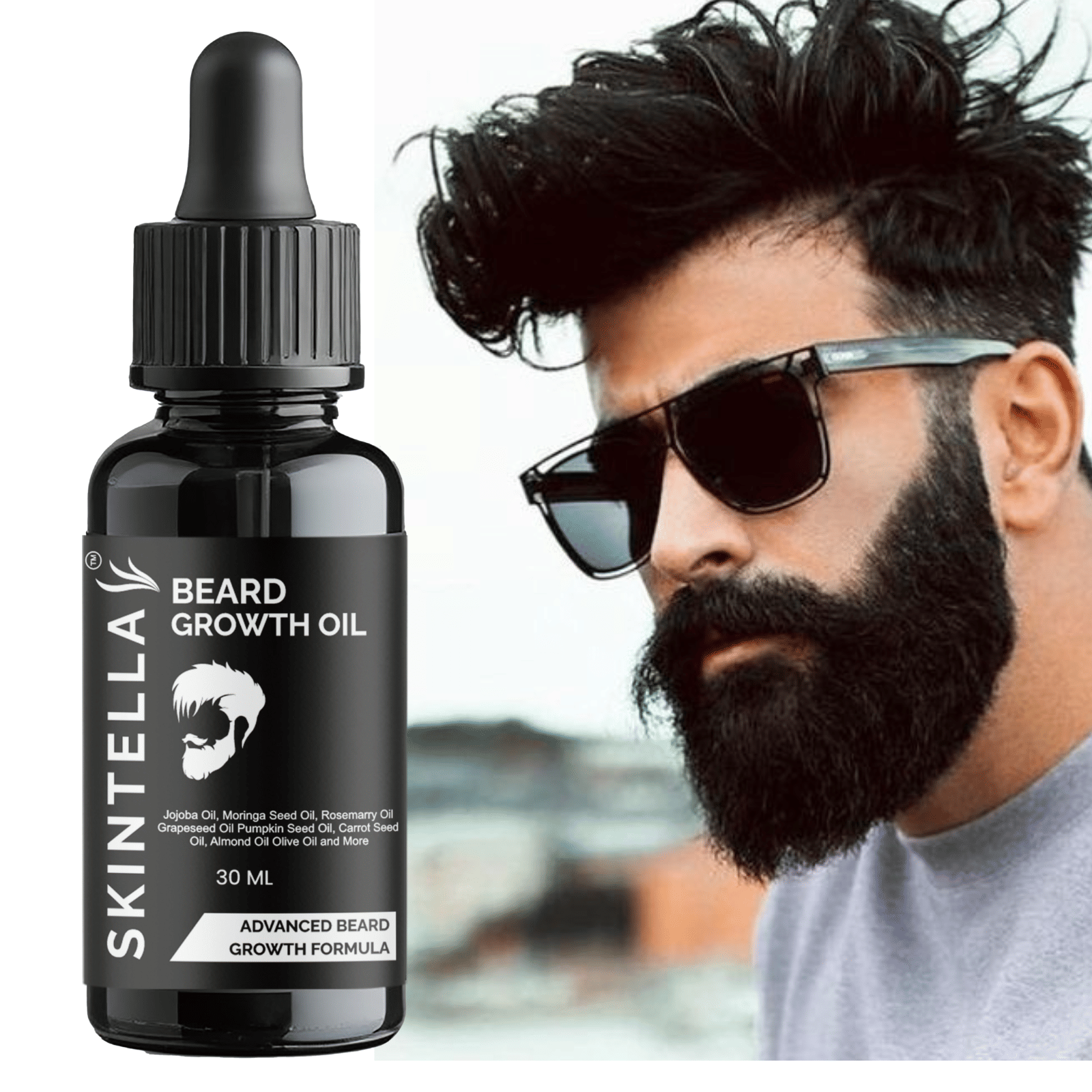 Skintella Rosemary Oil Promotes Beard Growth Beard Oil 30 ml     			Skintella Rosemary Oil Promotes Beard Growth Beard Oil 30 ml