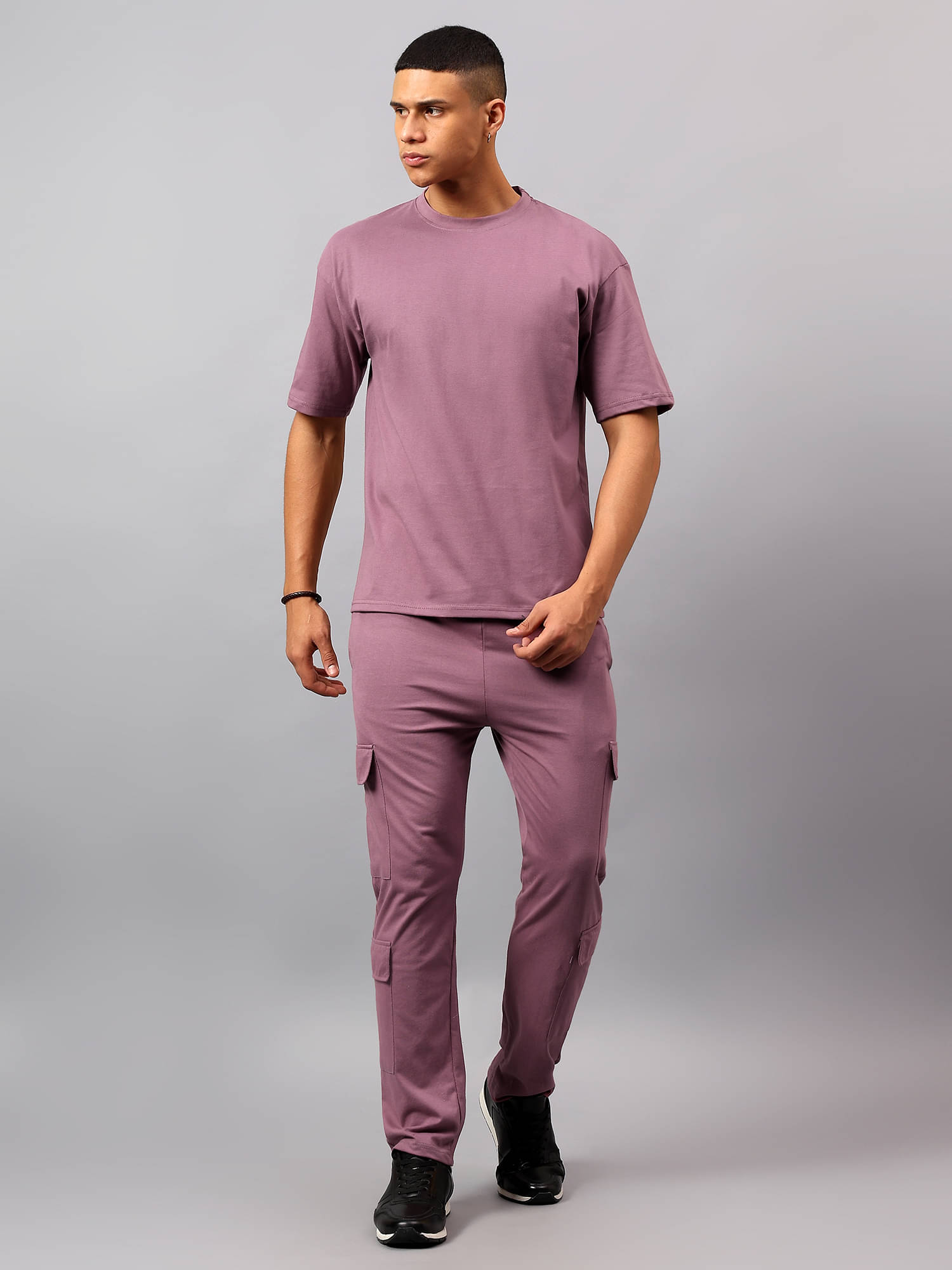 kveto style redefined Men's T-shirt With Trackpants Co-Ords Set ( Pack of 1 , Burgandy ) kveto style redefined Men's T-shirt With Trackpants Co-Ords Set ( Pack of 1 , Burgandy )