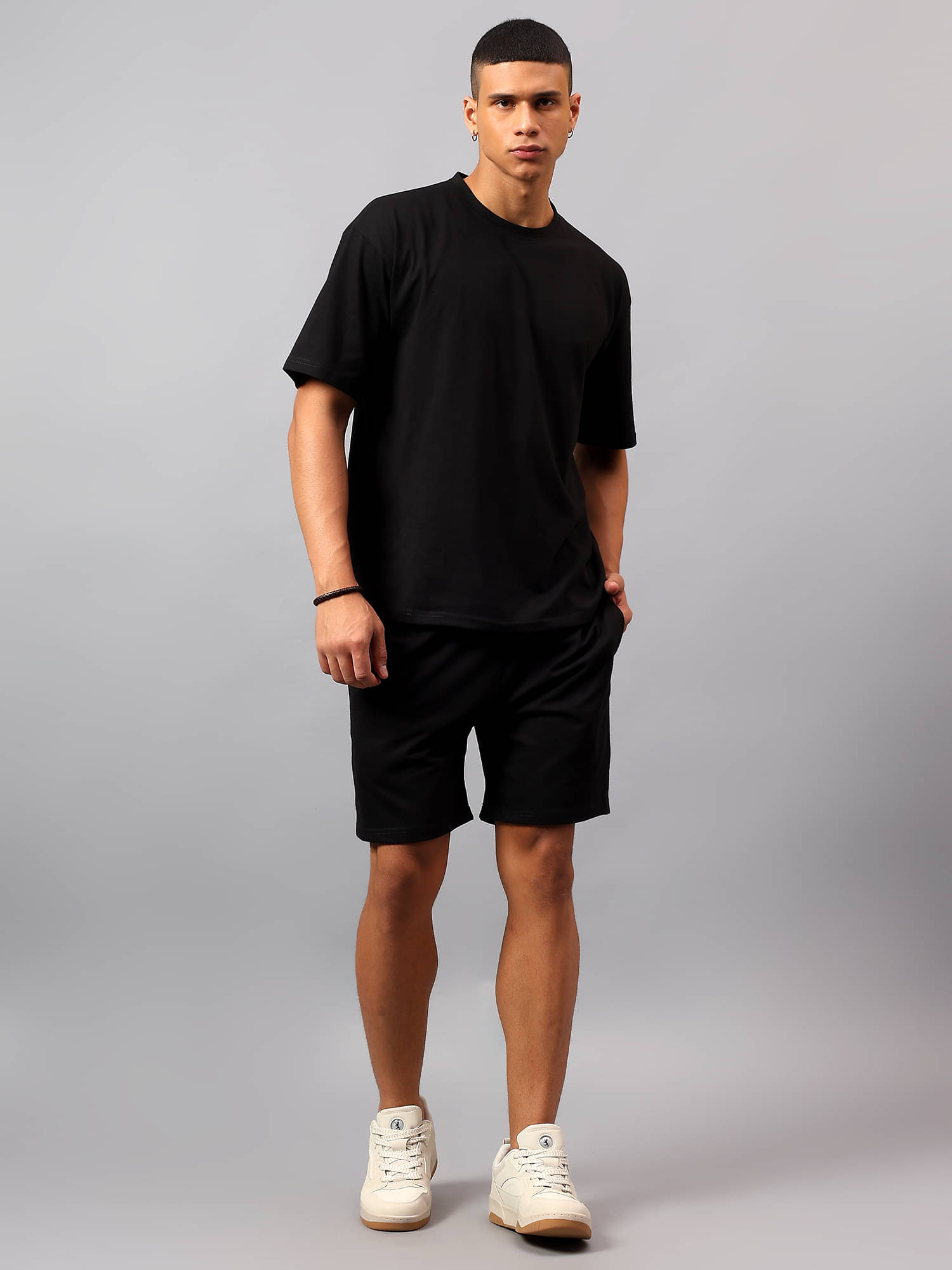 kveto style redefined Men's T-shirt With Shorts Co-Ords Set ( Pack of 1 , Black ) kveto style redefined Men's T-shirt With Shorts Co-Ords Set ( Pack of 1 , Black )