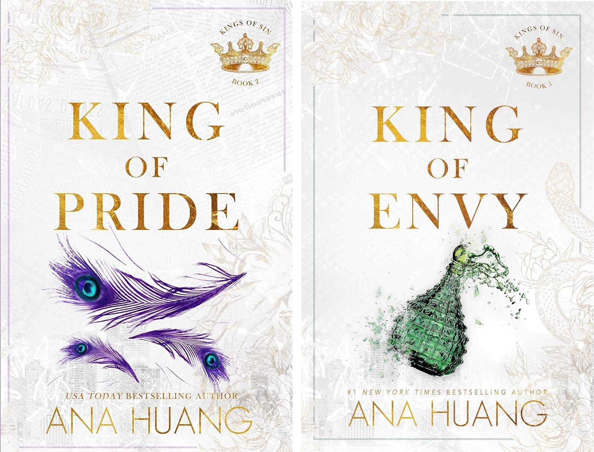     			2 Books Set: King of Pride and King of Envy