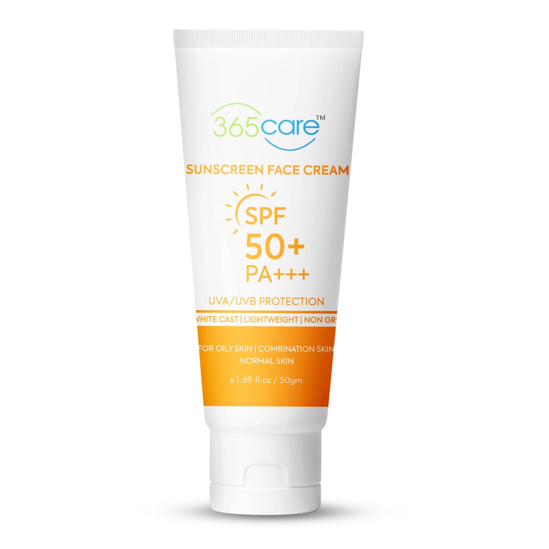     			365 Care SPF 50 Sunscreen Cream For All Skin Type ( Pack of 1 )